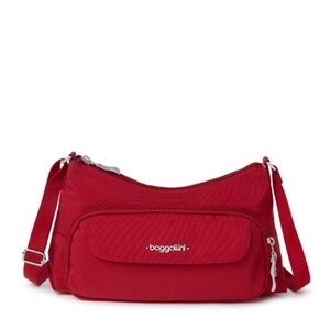 Baggallini Red Everyday Crossbody Bag NWOT